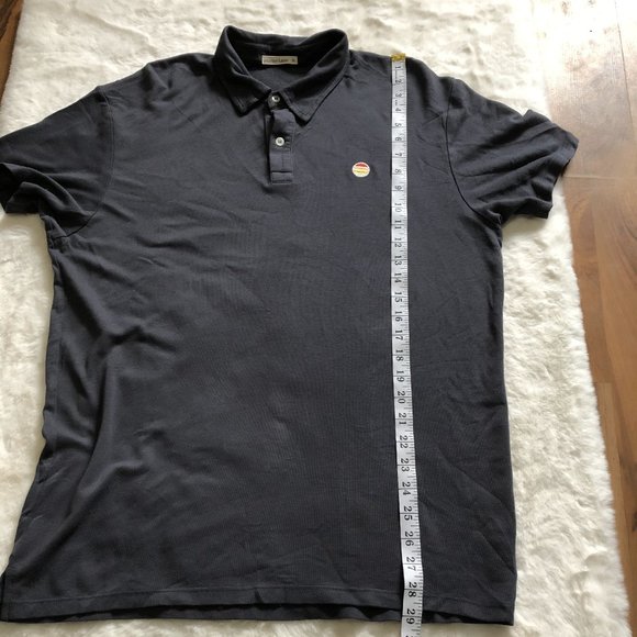 Marine layer Pique active Polo Shirt men's size medium - Picture 7 of 10